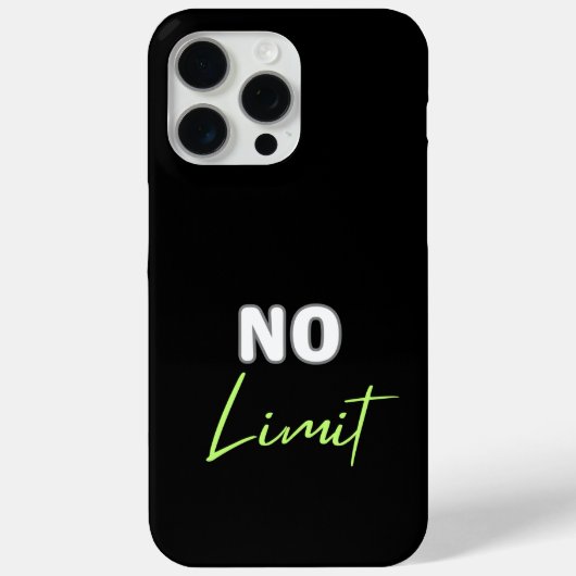 Coques Case-Mate iPhone Pas de limite (Verso)