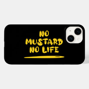 Coque Pour iPhone 14 Pas de moutarde Pas de vie