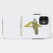Coques Case-Mate iPhone Pas de plus grand amour (Dos (Horizontal))