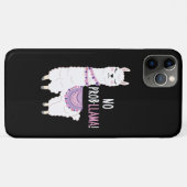 Coques Case-Mate iPhone Pas de problème Llama (Dos (Horizontal))
