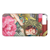 Coques Case-Mate iPhone Pas de signal - Collage numérique de femme imperti (Dos (Horizontal))