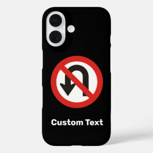 Coques iPhone 16 Pas de signe à demi-tour