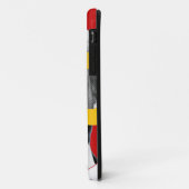 Coques Case-Mate iPhone Pas de Trump (rouge et jaune) (Dos/Gauche)