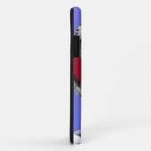 Coques Case-Mate iPhone Pas de Trump (violet et rouge) (Dos/Droite)