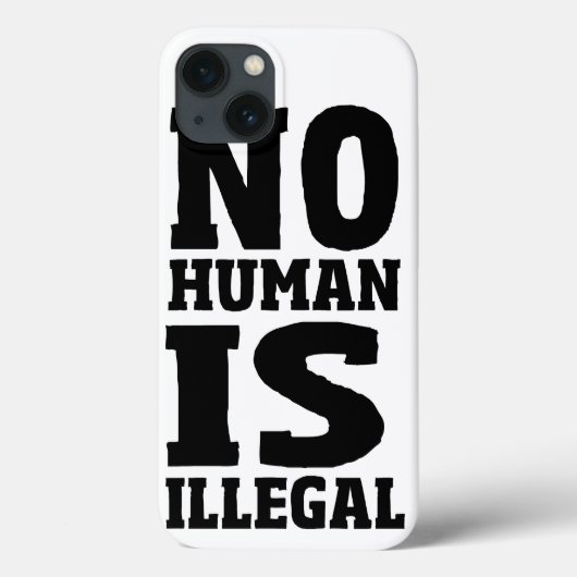 Coques Case-Mate iPhone Pas humain est illégal (Verso)