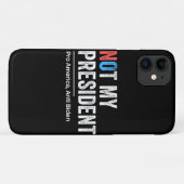 Coques Case-Mate iPhone Pas mon président (Dos (Horizontal))