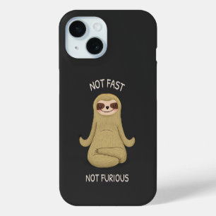 Coque Pour iPhone 15 Pas rapide pas furieux