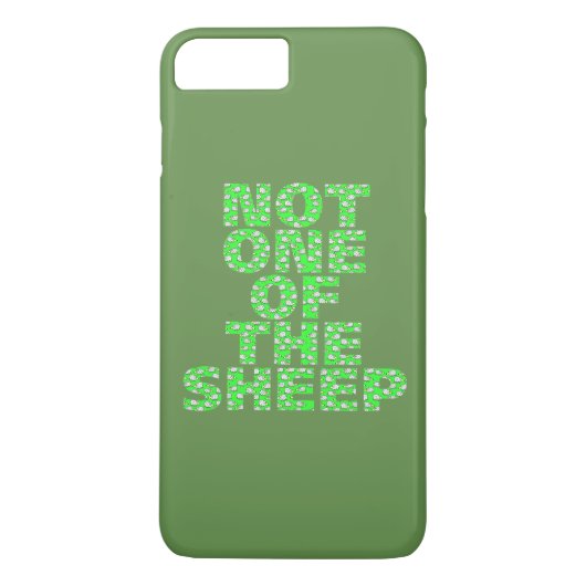 Coques Case-Mate iPhone Pas un des moutons (Dos)
