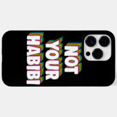 Coques Case-Mate iPhone Pas votre Habibi (Verso (horizontal))
