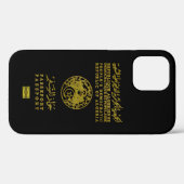 Coques Case-Mate iPhone Passeport algérien  (Verso (horizontal))
