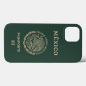 Coques Case-Mate iPhone passeport mexicain (Verso (horizontal))