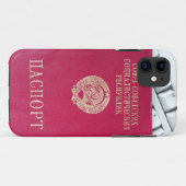 Coques Case-Mate iPhone Passeport soviétique (Dos (Horizontal))
