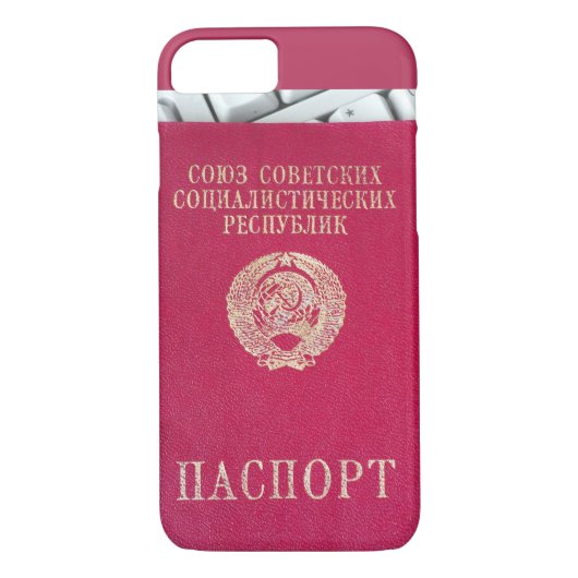 Coques Case-Mate iPhone Passeport soviétique (Dos)