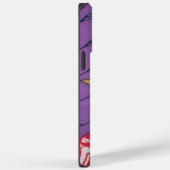 Coques Case-Mate iPhone Passion Pourpre | Ventilateur ondulé abstrait est- (Verso / Droite)