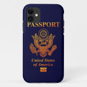 COQUES Case-Mate iPhone PASSPORT(USA) (Dos)