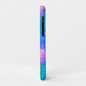Coques Case-Mate iPhone Pastel abstrait, Rose, bleu, aqua (Dos/Gauche)