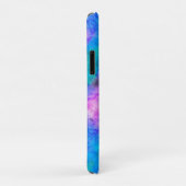 Coques Case-Mate iPhone Pastel abstrait, Rose, bleu, aqua (Dos/Droite)