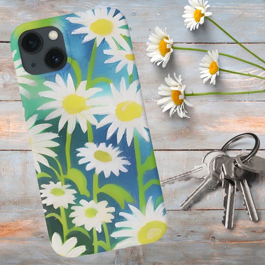 Coques Case-Mate iPhone Pastel Aquarelle Fleurs de marguerites