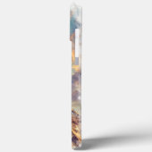 Coques Case-Mate iPhone Pastel Aquarelle Paris Tour Eiffel (Verso / Gauche)