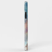 Coques Case-Mate iPhone Pastel Aquarelle Paris Tour Eiffel (Dos/Droite)