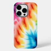 Coques Case-Mate iPhone Pastel Aquarelle Rainbow Tie Dye (Verso)