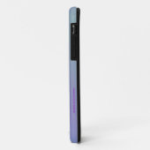 Coques Case-Mate iPhone Pastel bleu et violet, nom,  (Dos/Gauche)