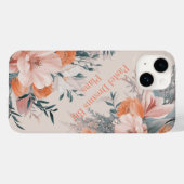 Coques Case-Mate iPhone Pastel Bloom Elégance : iPhone/coque ipad Floral (Verso (horizontal))