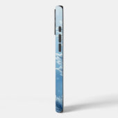 COQUES Case-Mate iPhone PASTEL BLUE HOLIDAY HIVER FROSTY SNOWFLAKES (Verso / Gauche)