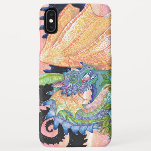 Coques Case-Mate iPhone Pastel Blue Rose Dragon (Dos)