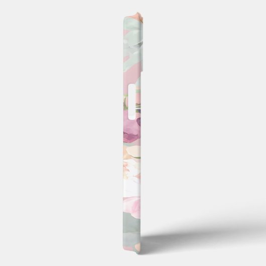 Coques Case-Mate iPhone Pastel Chaleureux Fleurs sauvages Abstraits Aquare (Verso / Droite)