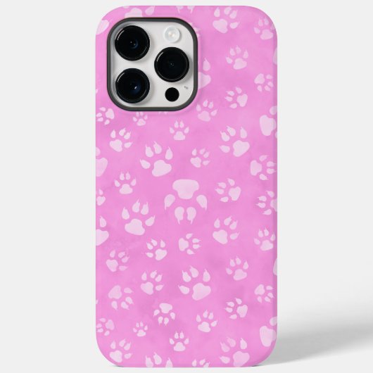 COQUES Case-Mate iPhone PASTEL CHIEN ROSE PASTEL (Verso)