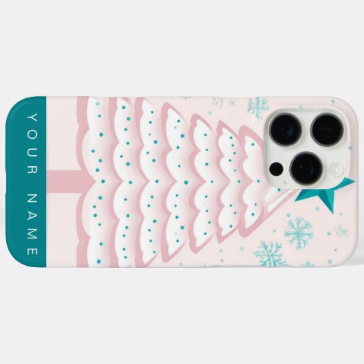 Coques Case-Mate iPhone Pastel Christmas (Verso (horizontal))