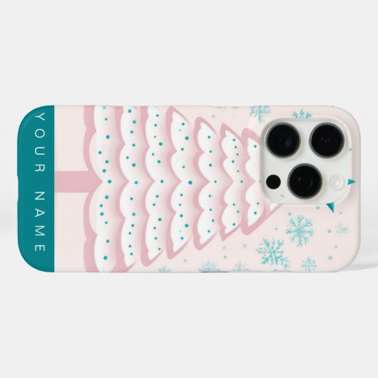 Coques Case-Mate iPhone Pastel Christmas (Verso (horizontal))