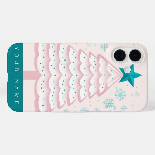 Coques Case-Mate iPhone Pastel Christmas (Verso (horizontal))