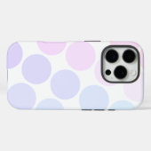 Coques Case-Mate iPhone Pastel Circle Design Motif (Verso (horizontal))