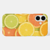 Coques Case-Mate iPhone Pastel Colorful Citrus Slice Pattern (Verso (horizontal))
