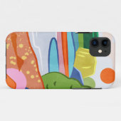 Coques Case-Mate iPhone Pastel coucher de soleil sur la vallée (Dos (Horizontal))