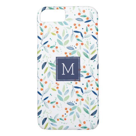 Coques Case-Mate iPhone Pastel Delicate Aquarelles Motif (Dos)