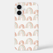 Coques Case-Mate iPhone Pastel Earth Tone Boho Rainbow Motif (Verso)