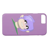 Coques Case-Mate iPhone Pastel Femme Cartoon Face (Dos (Horizontal))