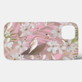 Coques Case-Mate iPhone Pastel Flamant rose Jungle Love #2 #tropical #wall (Verso (horizontal))