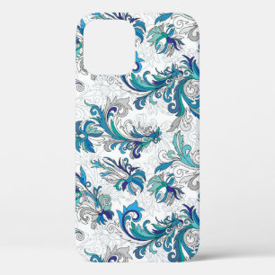 Case-Mate iPhone Case Pastel Floral Doodle Motif Vintage.