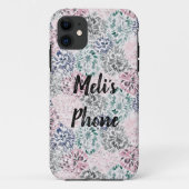 Coques Case-Mate iPhone Pastel floral sur mesure (Dos)