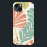 Case-Mate iPhone Case Pastel Floral Vines and Leaves on Cream Background<br><div class="desc">Floral vines and leaves in pastel colors are the subjects of this piece by Erica J. Vess. The mixture of pastels on the cream background helps the painting stand out without oflhelming the senses. Put this tropical print in your home today !</div>