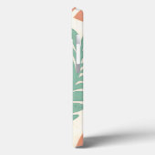Coques Case-Mate iPhone Pastel Floral Vines and Leaves on Cream Background (Verso / Gauche)