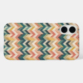 Coques Case-Mate iPhone "Pastel Gradient Chevron Harmony" (Verso (horizontal))
