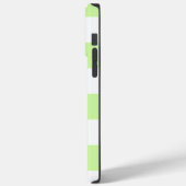 Coques Case-Mate iPhone Pastel Green À damiers En vichy Motif (Verso / Gauche)