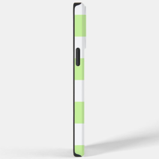 Coques Case-Mate iPhone Pastel Green À damiers En vichy Motif (Verso / Droite)