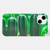 Coques Case-Mate iPhone Pastel Green Cactus plante feuilles (Verso (horizontal))