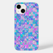 Coques Case-Mate iPhone Pastel Iridescent Seamless Geometric Pattern (Verso)